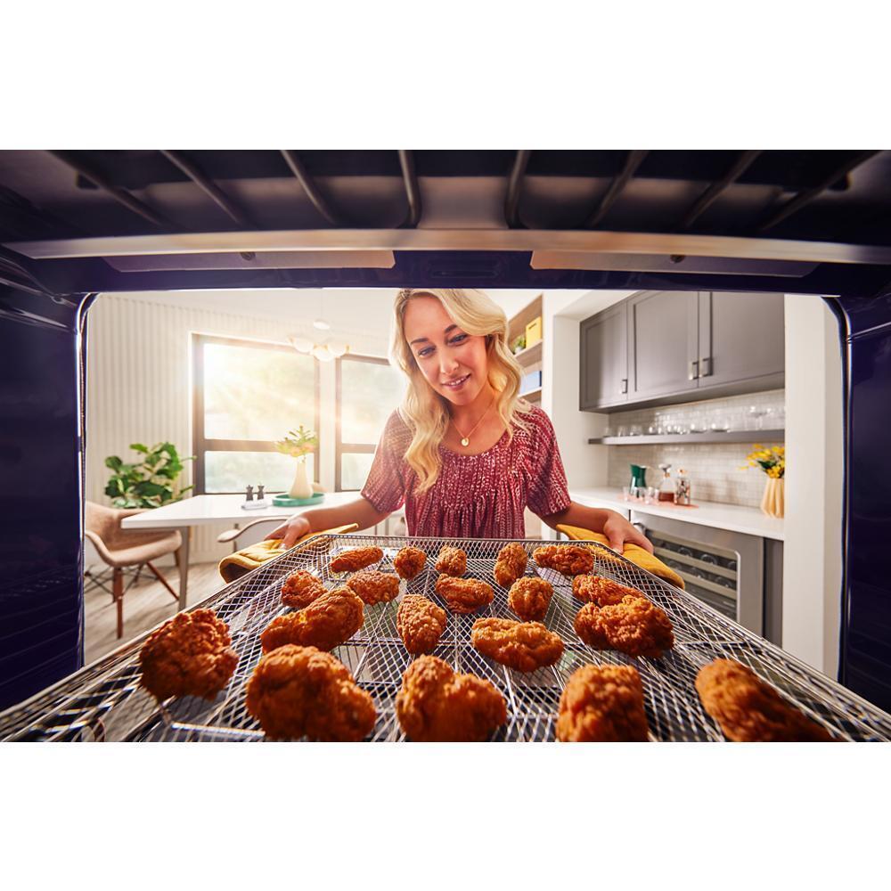 KOEC530PPS KitchenAid® 30 Combination Microwave Wall Ovens with Air Fry Mode.