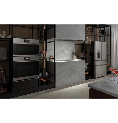 Cafe CTS70DM2NS5 CAF(EBACK)™ 30 Smart Single Wall Oven with Convection in Platinum Glass