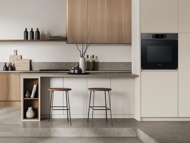 Samsung NV51CG700SMTAA Bespoke 30 Matte Black Single Wall Oven with AI Pro Cooking™ Camera