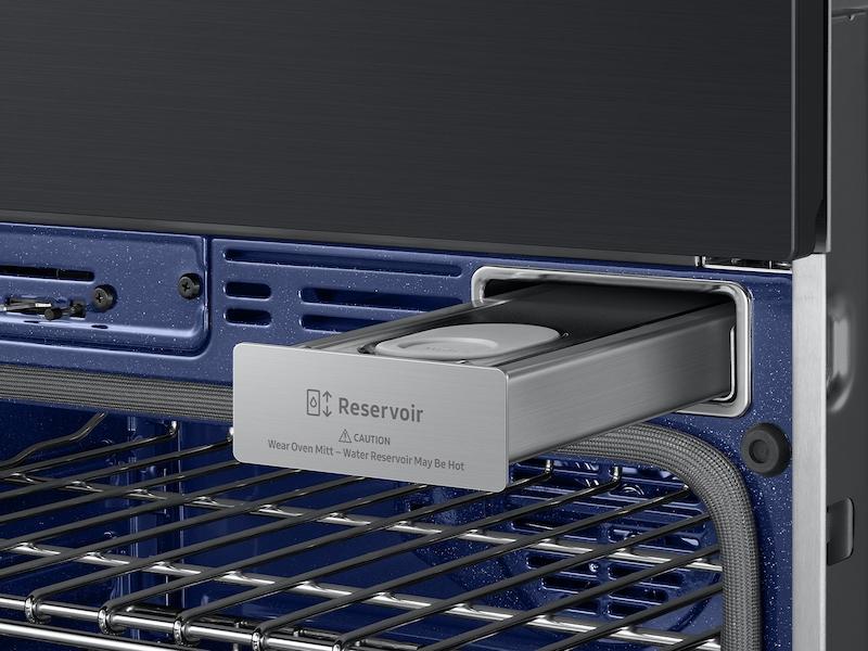 Samsung NQ70CG600DMTAA 30 Microwave Combination Wall Oven with Steam Cook in Matte Black