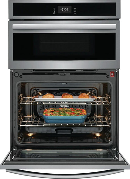 Frigidaire GCWM3067AF 30 Electric Wall Oven and Microwave Combination