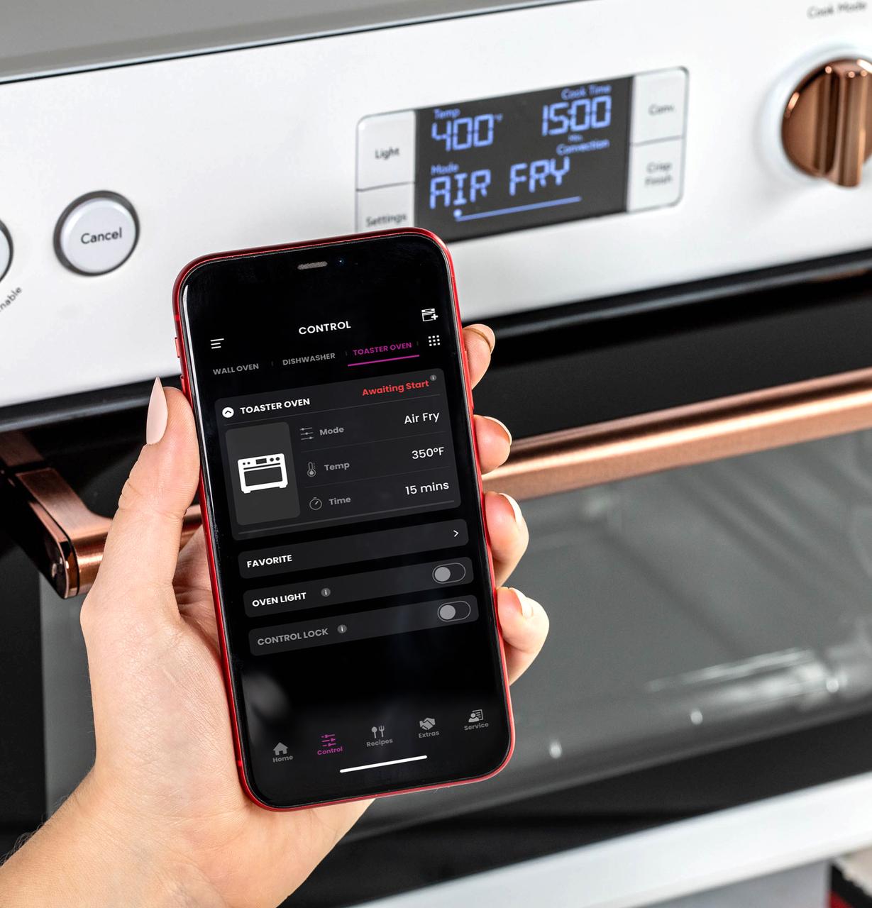 Cafe C9OAAAS4RW3 CAF(EBACK)™ Couture™ Toaster Oven with Air Fry