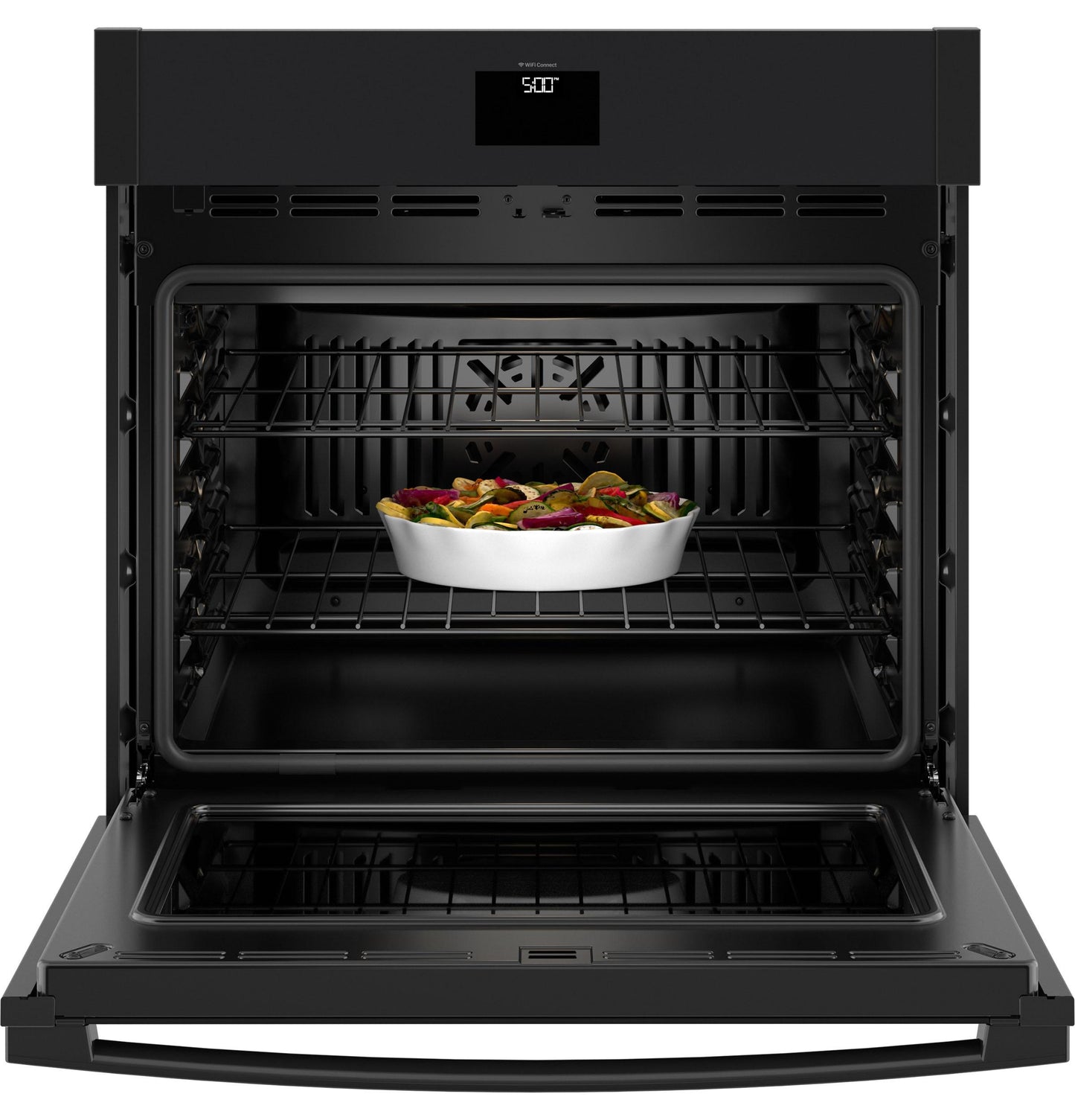 JTS5000DVBB GE® 30 Smart Built-In Self-Clean Convection Single Wall Oven with No Preheat Air Fry