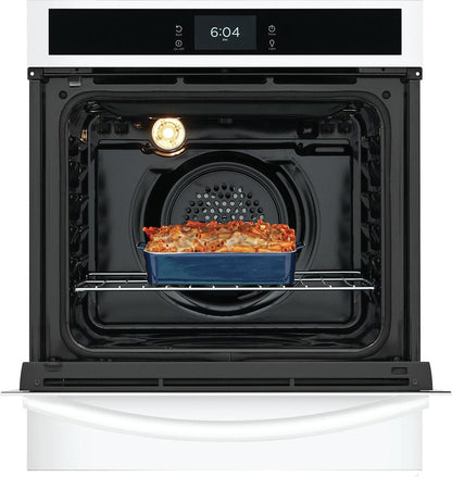 Frigidaire GCWS2438AW 24 Single Electric Wall Oven with Air Fry