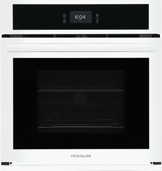 Frigidaire FCWS2727AW 27 Single Electric Wall Oven with Fan Convection