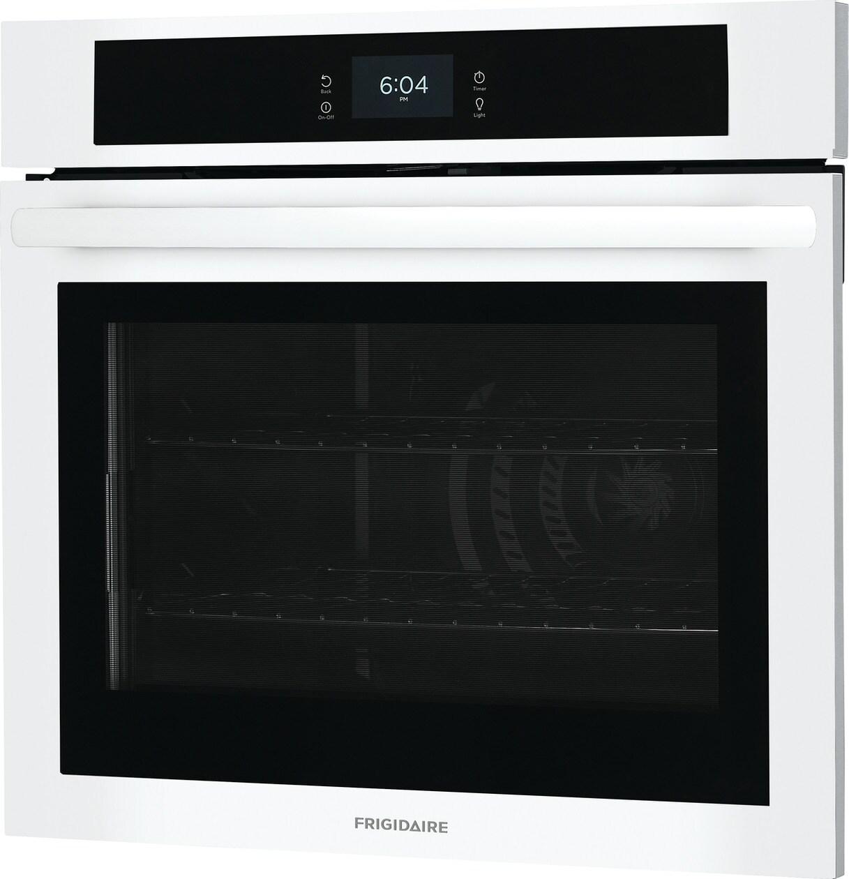 Frigidaire FCWS3027AW 30 Single Electric Wall Oven with Fan Convection
