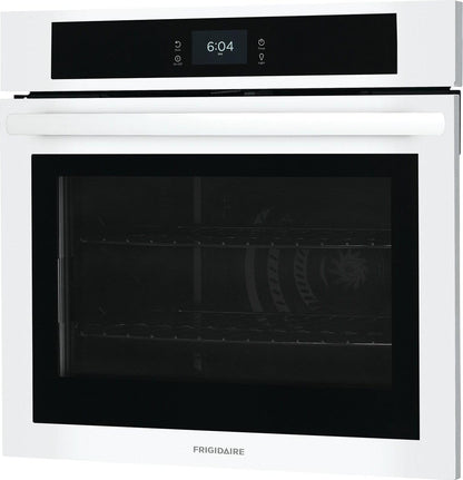 Frigidaire FCWS3027AW 30 Single Electric Wall Oven with Fan Convection