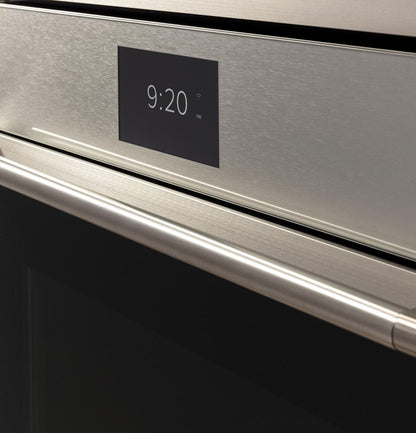Cafe CTS70DM2NS5 CAF(EBACK)™ 30 Smart Single Wall Oven with Convection in Platinum Glass