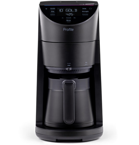 P7CGAAS6TBB GE Profile™ Smart Grind and Brew Coffee Maker with Podless Single Serve