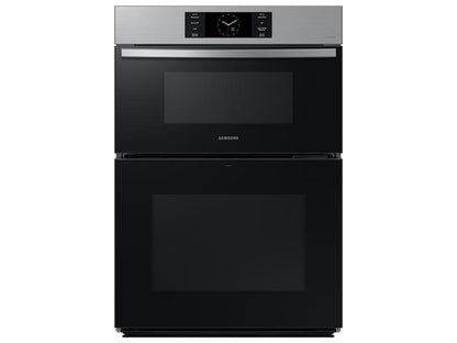 Samsung NQ70CG700DSRAA Bespoke 30 Microwave Combination Wall Oven with with Flex Duo™ in Stainless Steel