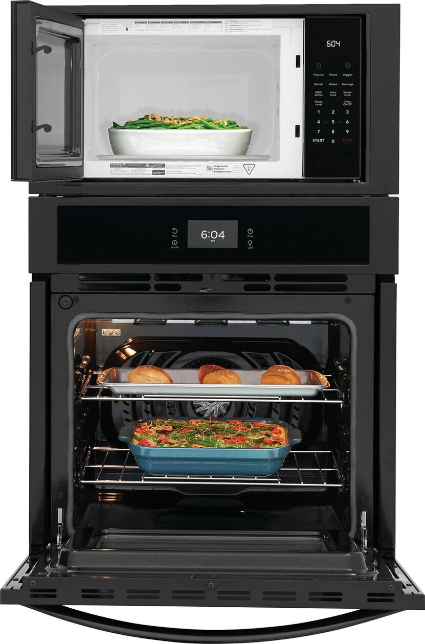Frigidaire FCWM2727AB 27 Electric Wall Oven and Microwave Combination
