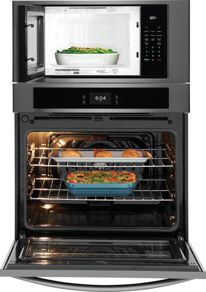 Frigidaire FCWM3027AD 30 Electric Wall Oven and Microwave Combination