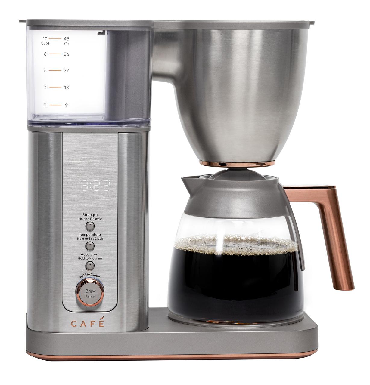 Cafe C7CDABS2RS3 CAF(EBACK)™ Specialty Drip Coffee Maker with Glass Carafe