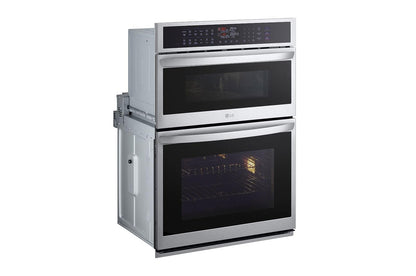 Lg WCEP6427F 1.7/4.7 cu. ft. Smart Combination Wall Oven with InstaView®, True Convection, Air Fry, and Steam Sous Vide