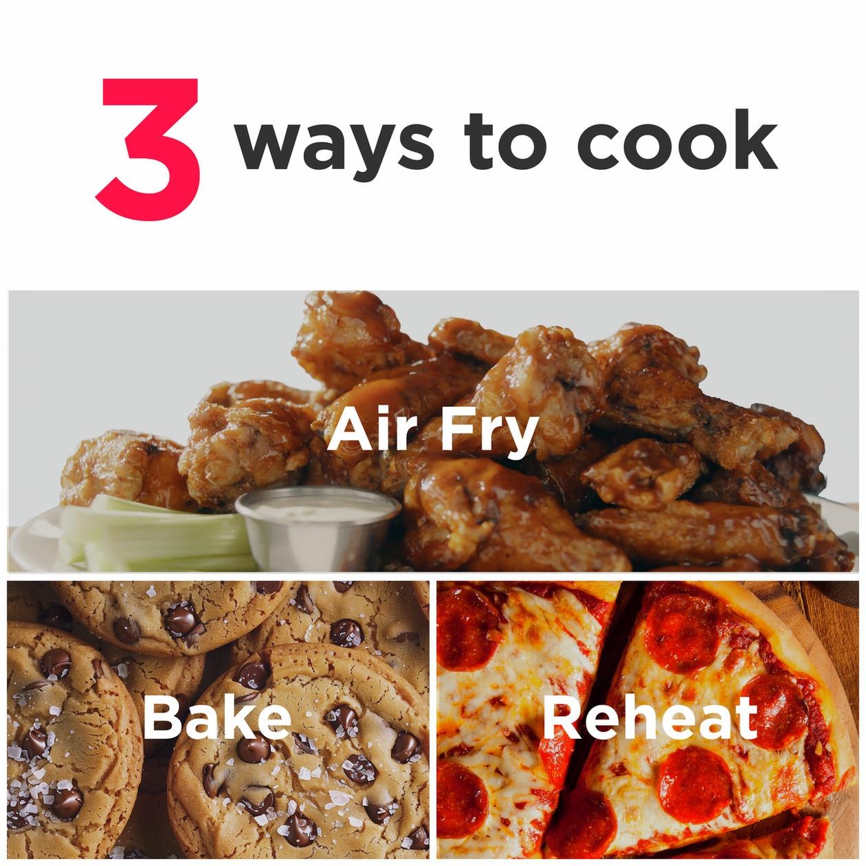 Frigidaire FRAFM100B 3-in-1 5.3 Quart Air Fryer