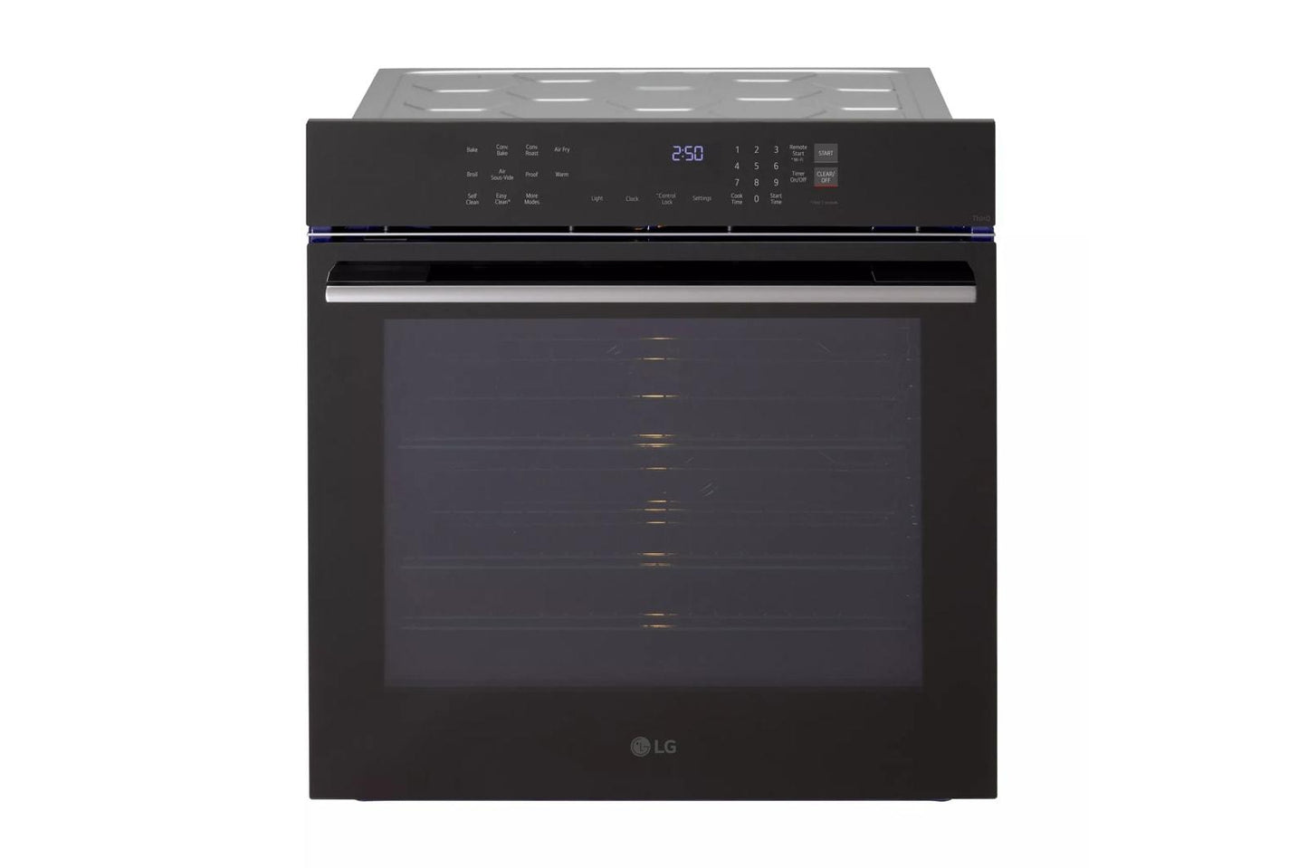 Lg WSED3023B 3.0 cu. ft. Smart Compact Wall Oven with True Convection and Air Fry