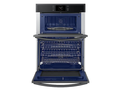 Samsung NQ70CG600DMTAA 30 Microwave Combination Wall Oven with Steam Cook in Matte Black