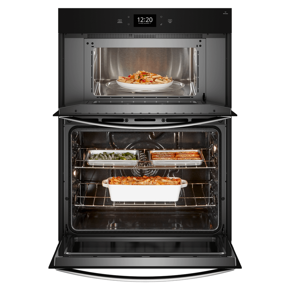 Whirlpool WOEC7027PZ 5.7 Cu. Ft. Wall Oven Microwave Combo with Air Fry