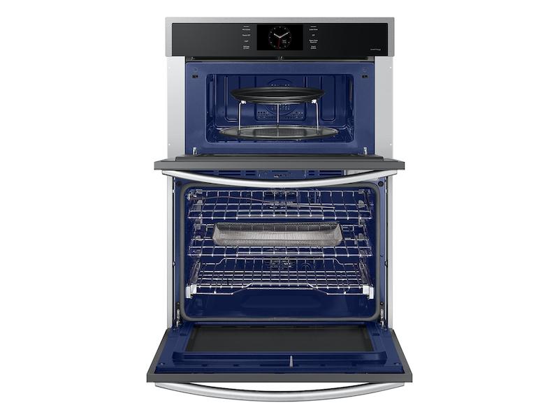 Samsung NQ70CG600DSRAA 30 Microwave Combination Wall Oven with Steam Cook in Stainless Steel