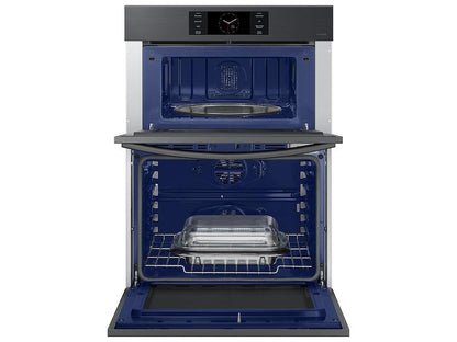 Samsung NQ70CG700DSRAA Bespoke 30 Microwave Combination Wall Oven with with Flex Duo™ in Stainless Steel