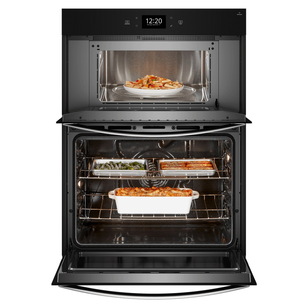 Whirlpool WOEC7030PV 6.4 Cu. Ft. Wall Oven Microwave Combo with Air Fry