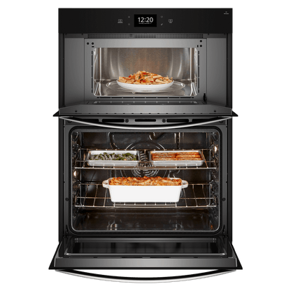 Whirlpool WOEC7030PV 6.4 Cu. Ft. Wall Oven Microwave Combo with Air Fry