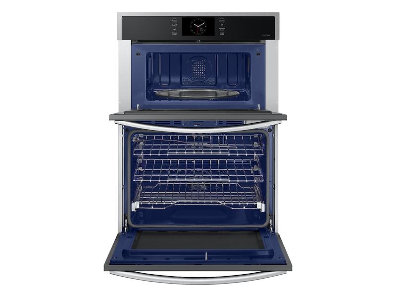 Samsung NQ70CG600DSRAA 30 Microwave Combination Wall Oven with Steam Cook in Stainless Steel