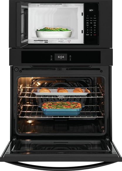 Frigidaire FCWM3027AB 30 Electric Wall Oven and Microwave Combination