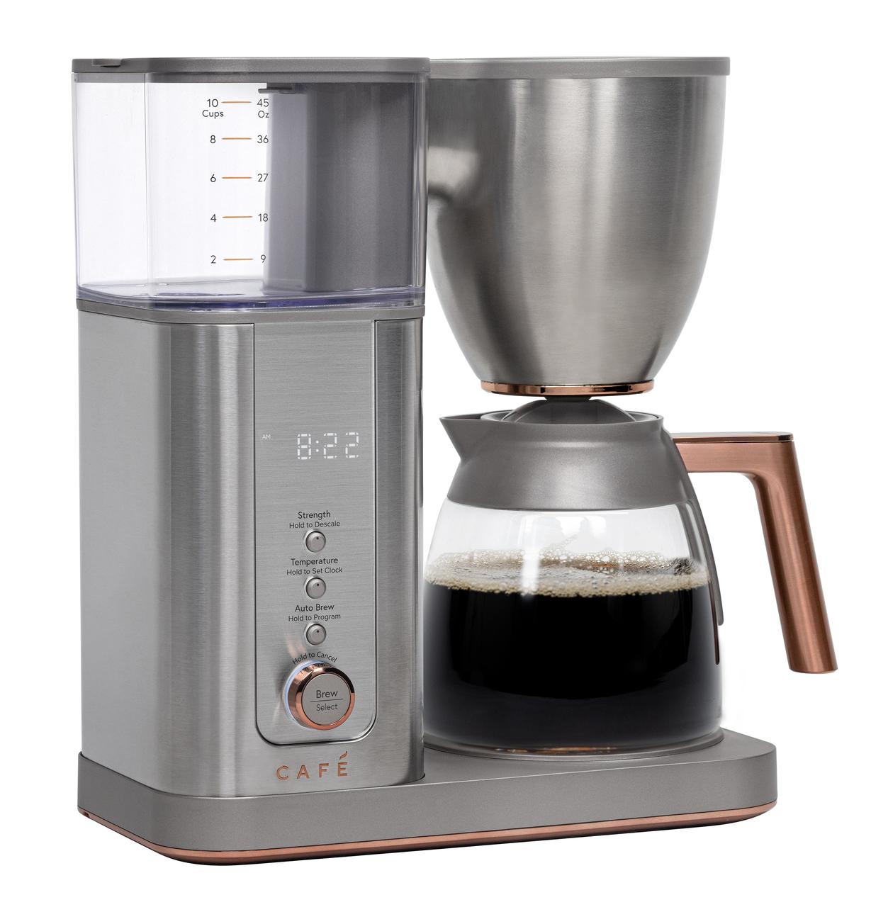 Cafe C7CDABS2RS3 CAF(EBACK)™ Specialty Drip Coffee Maker with Glass Carafe