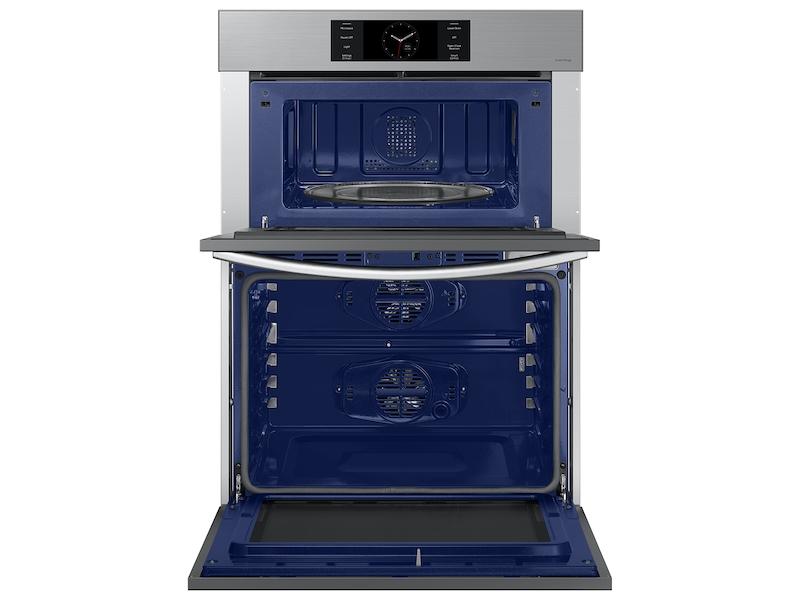 Samsung NQ70CG700DSRAA Bespoke 30 Microwave Combination Wall Oven with with Flex Duo™ in Stainless Steel