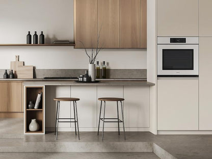 Samsung NV51CB700S12AA Bespoke 30 White Glass Single Wall Oven with AI Pro Cooking™ Camera