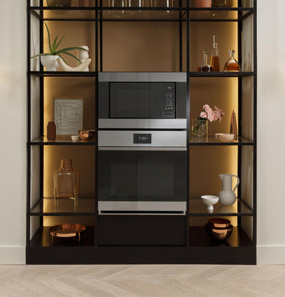 Cafe CTS90DM2NS5 CAF(EBACK)™ 30 Smart Built-In Convection Single Wall Oven in Platinum Glass