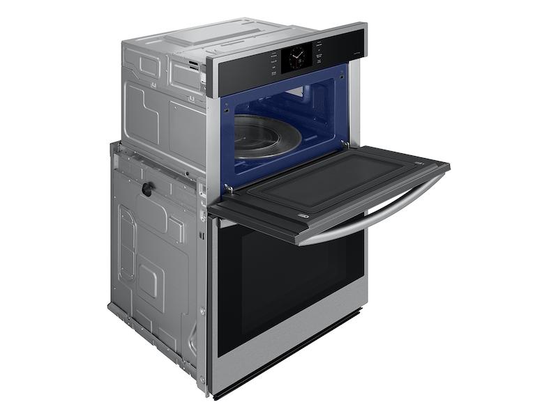 Samsung NQ70CG600DSRAA 30 Microwave Combination Wall Oven with Steam Cook in Stainless Steel