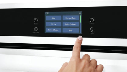 Frigidaire GCWS2438AW 24 Single Electric Wall Oven with Air Fry