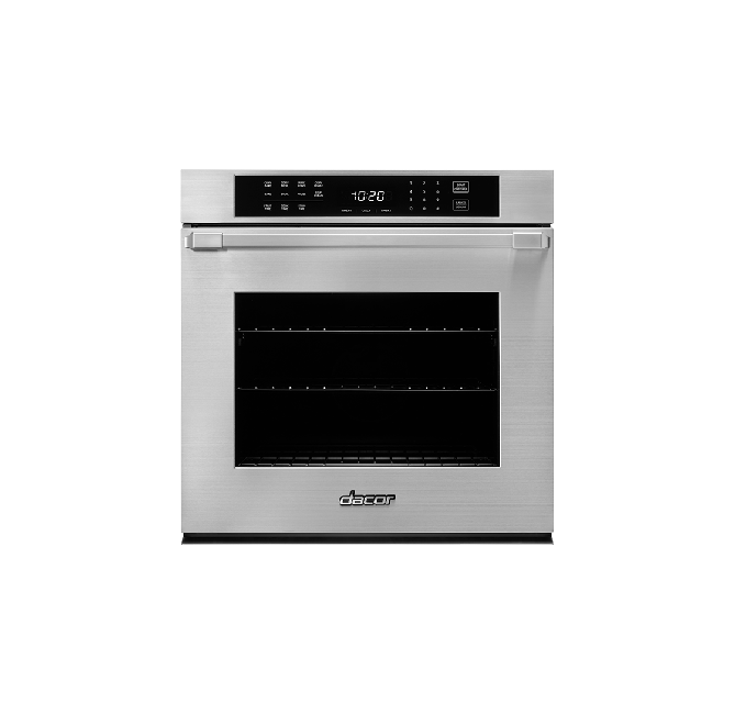 Dacor HWO127PS 27 Single Wall Oven, Silver Stainless Steel with Pro Style Handle