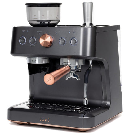 Cafe C7CESAS3RD3 CAF(EBACK)™ BELLISSIMO Semi Automatic Espresso Machine + Frother