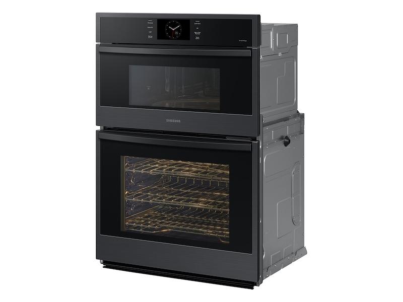 Samsung NQ70CG600DMTAA 30 Microwave Combination Wall Oven with Steam Cook in Matte Black