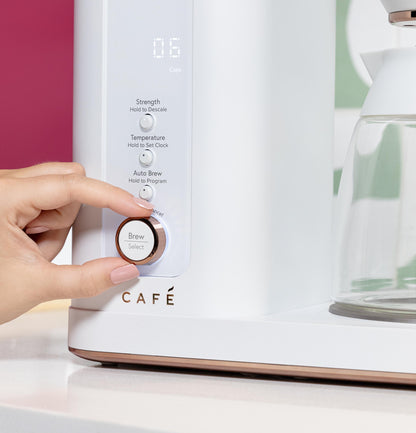 Cafe C7CDABS4RW3 CAF(EBACK)™ Specialty Drip Coffee Maker with Glass Carafe