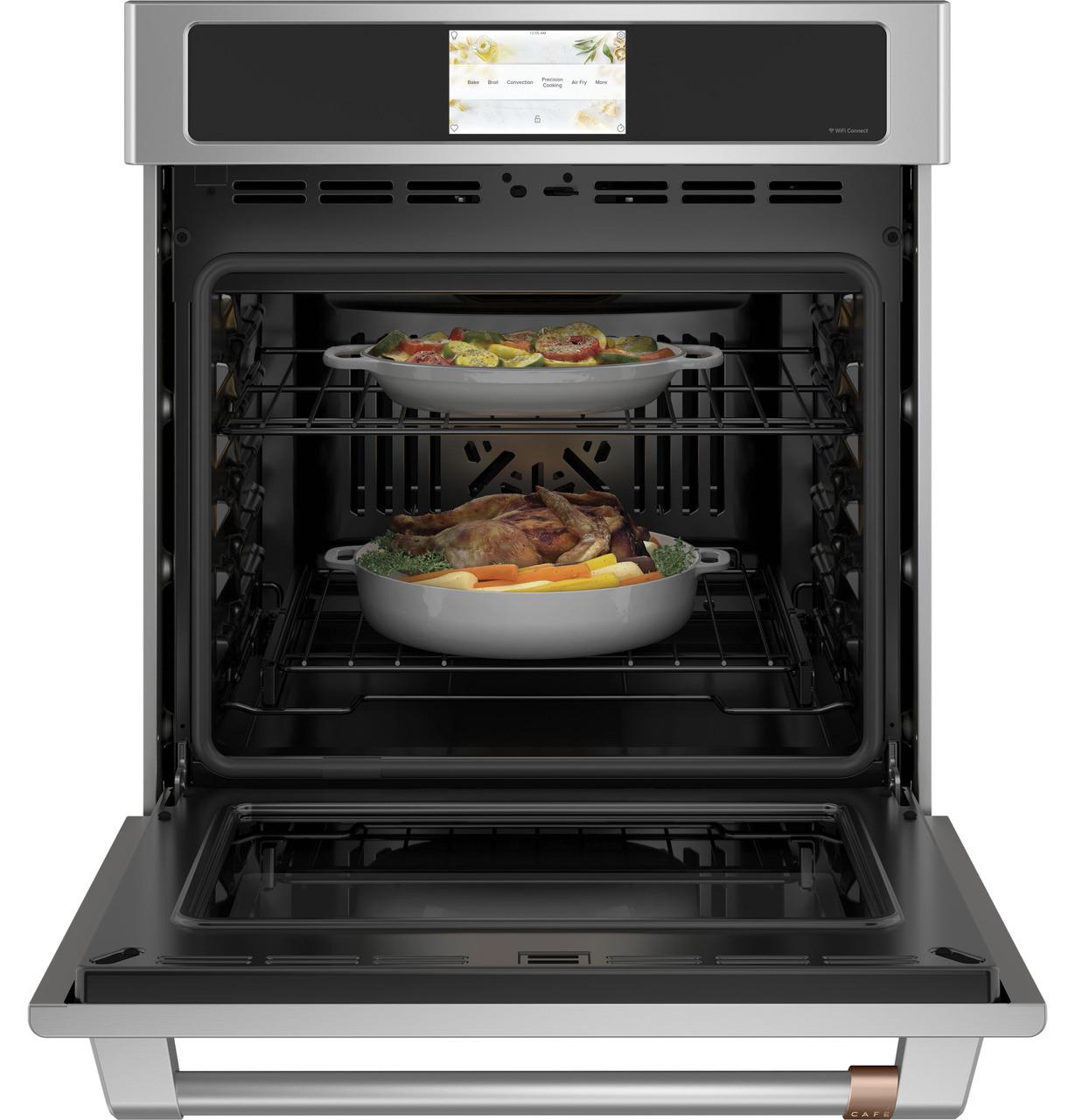 Cafe CKS70DP2NS1 CAF(EBACK)™ 27 Smart Single Wall Oven with Convection