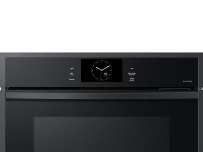 Samsung NV51CG600SMTAA 30 Single Wall Oven with Steam Cook in Matte Black