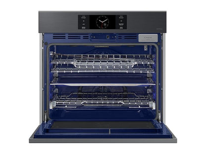 Samsung NV51CG700SMTAA Bespoke 30 Matte Black Single Wall Oven with AI Pro Cooking™ Camera