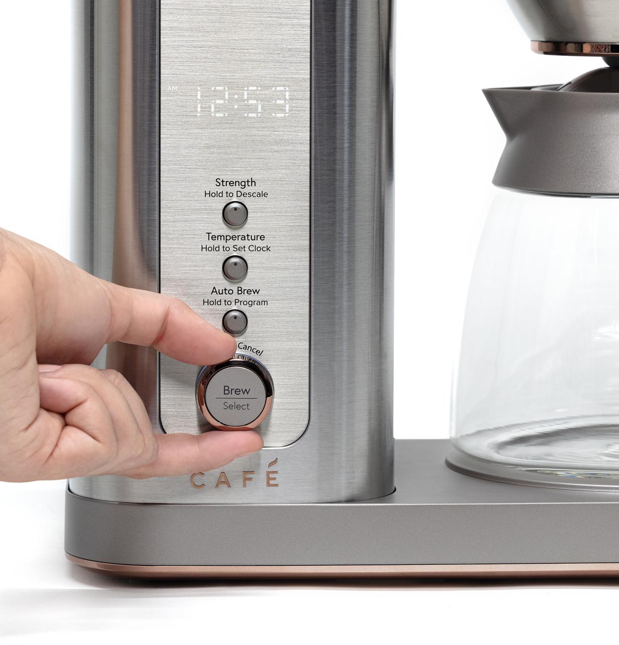 Cafe C7CDABS2RS3 CAF(EBACK)™ Specialty Drip Coffee Maker with Glass Carafe