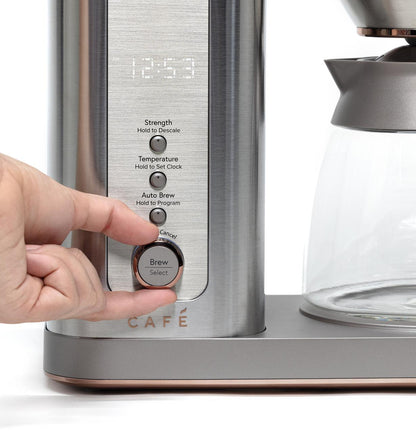 Cafe C7CDABS2RS3 CAF(EBACK)™ Specialty Drip Coffee Maker with Glass Carafe
