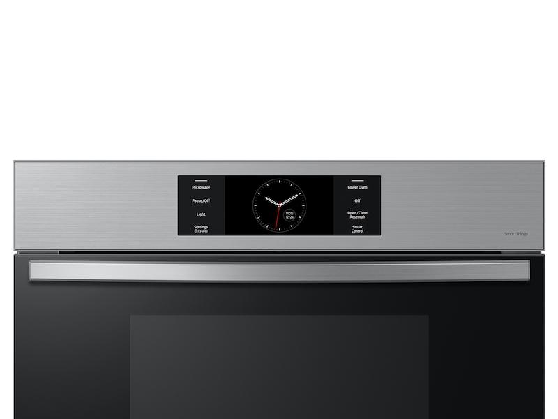 Samsung NQ70CG700DSRAA Bespoke 30 Microwave Combination Wall Oven with with Flex Duo™ in Stainless Steel
