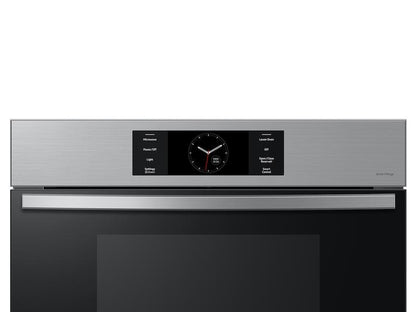 Samsung NQ70CG700DSRAA Bespoke 30 Microwave Combination Wall Oven with with Flex Duo™ in Stainless Steel