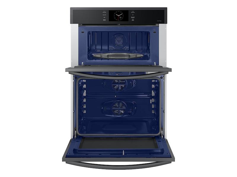 Samsung NQ70CG600DMTAA 30 Microwave Combination Wall Oven with Steam Cook in Matte Black