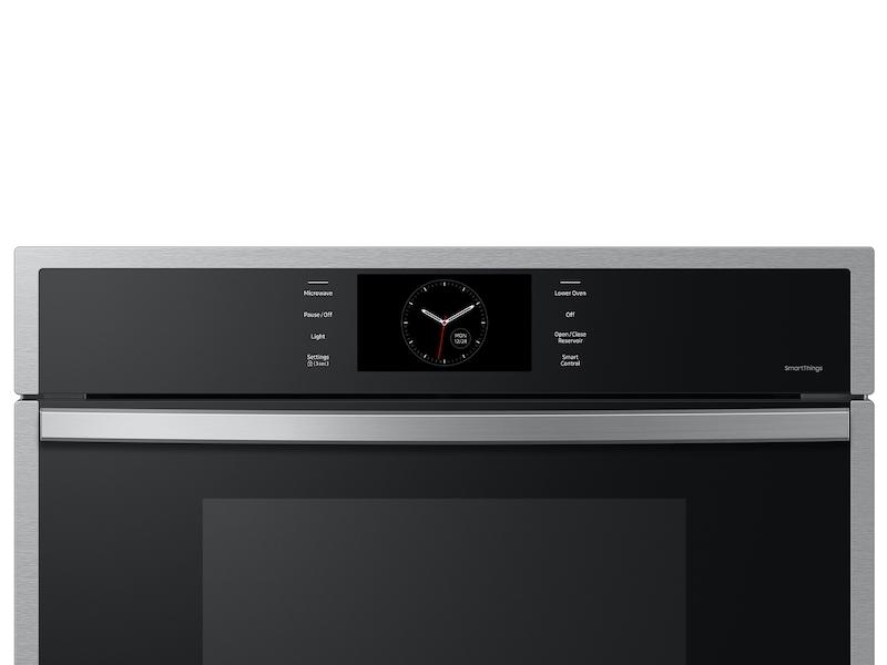 Samsung NQ70CG600DSRAA 30 Microwave Combination Wall Oven with Steam Cook in Stainless Steel