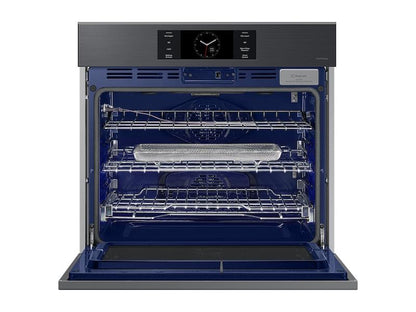Samsung NV51CG700SMTAA Bespoke 30 Matte Black Single Wall Oven with AI Pro Cooking™ Camera