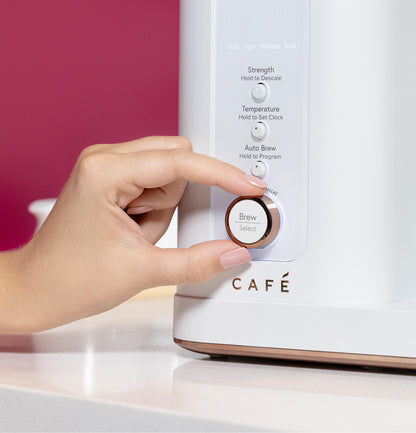 Cafe C7CDABS4RW3 CAF(EBACK)™ Specialty Drip Coffee Maker with Glass Carafe