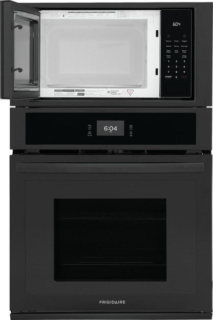 Frigidaire FCWM2727AB 27 Electric Wall Oven and Microwave Combination